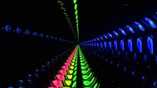 Fond abstrait animation visuelle numérique