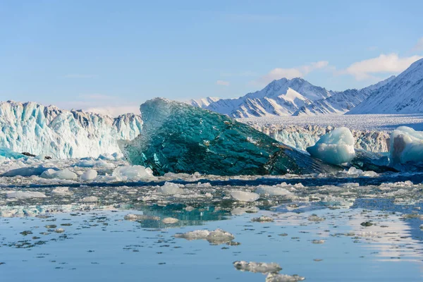 Παγετώνας Αρκτικό τοπίο — Φωτογραφία Αρχείου