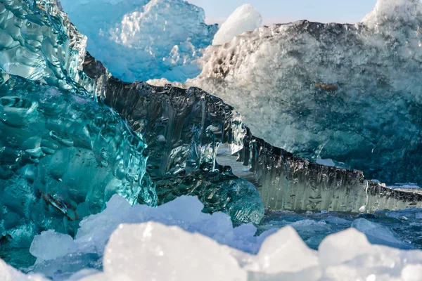 Kus ledu — Stock fotografie