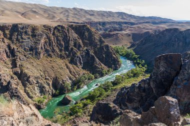 Kazakistan'ın Çarın Kanyonu