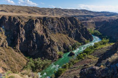Kazakistan'ın Çarın Kanyonu