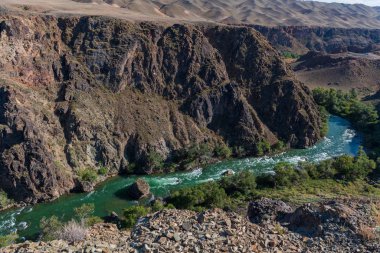 Kazakistan'ın Çarın Kanyonu