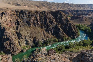Kazakistan'ın Çarın Kanyonu