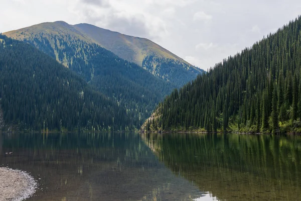 Kolsay Gölü - Kazakistan 'daki dağ gölü
