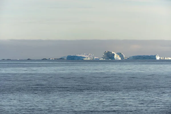 Paysage Antarctique Avec Iceberg Mer — Photo