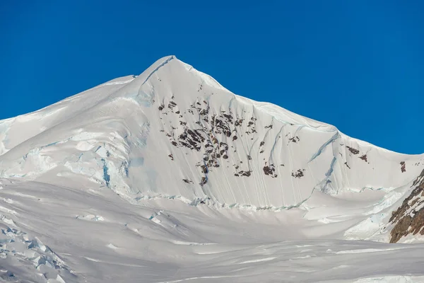 Paisaje Antártico Con Glaciares Montañas — Foto de Stock