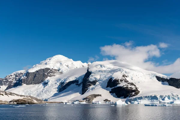 Paysage Antarctique Avec Iceberg Mer — Photo