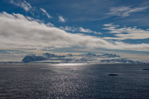 Antarctic Landscape Glacier Mountains — Stock Photo, Image
