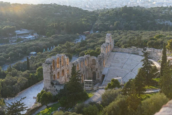 Day View Athens Hill Athens Greece — Stock Photo, Image