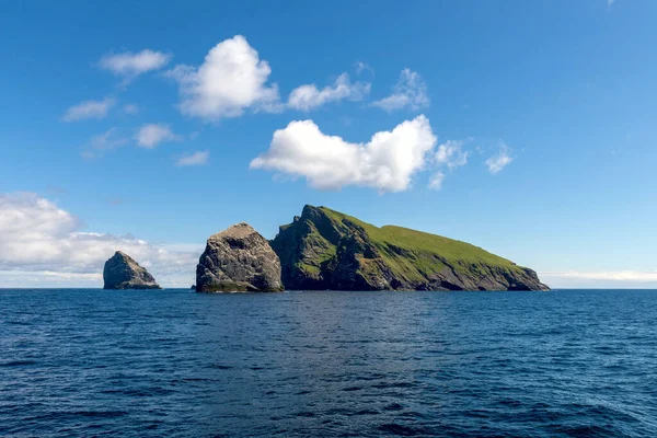 Ngiltere Skoçya Denizde Yeşil Adalar — Stok fotoğraf