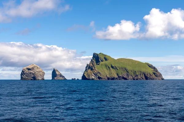 Grüne Inseln Auf See Schottland Großbritannien — Stockfoto