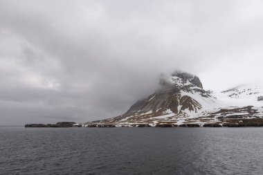 Svalbard, Spitsbergen 'de kutup manzarası