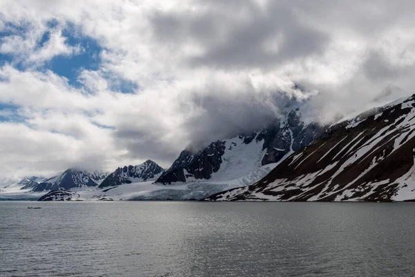 Arctic Landscape Svalbard Glacier — Stock Photo, Image