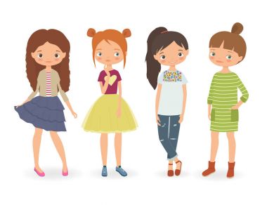 Moda şık kızlar