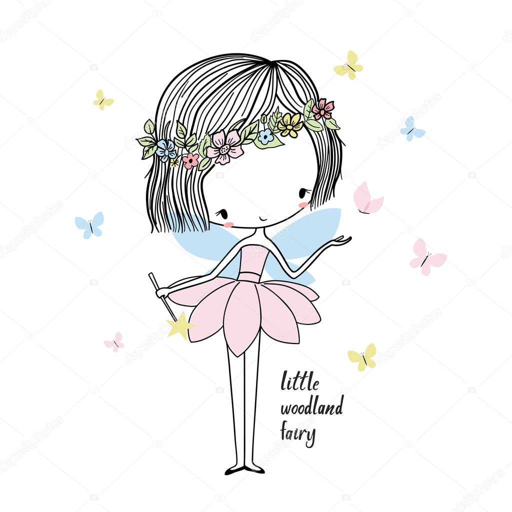Little forest fairy