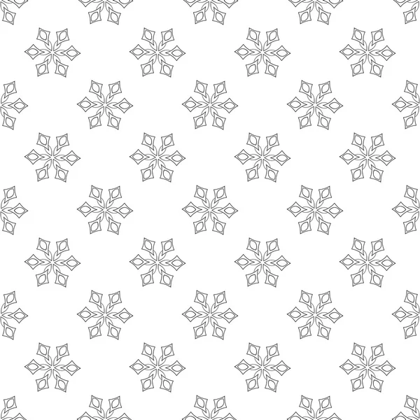 Christmas zentangle patterns | Zentangle winter snowflakes seamless