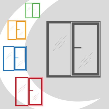 Modern pencere logo