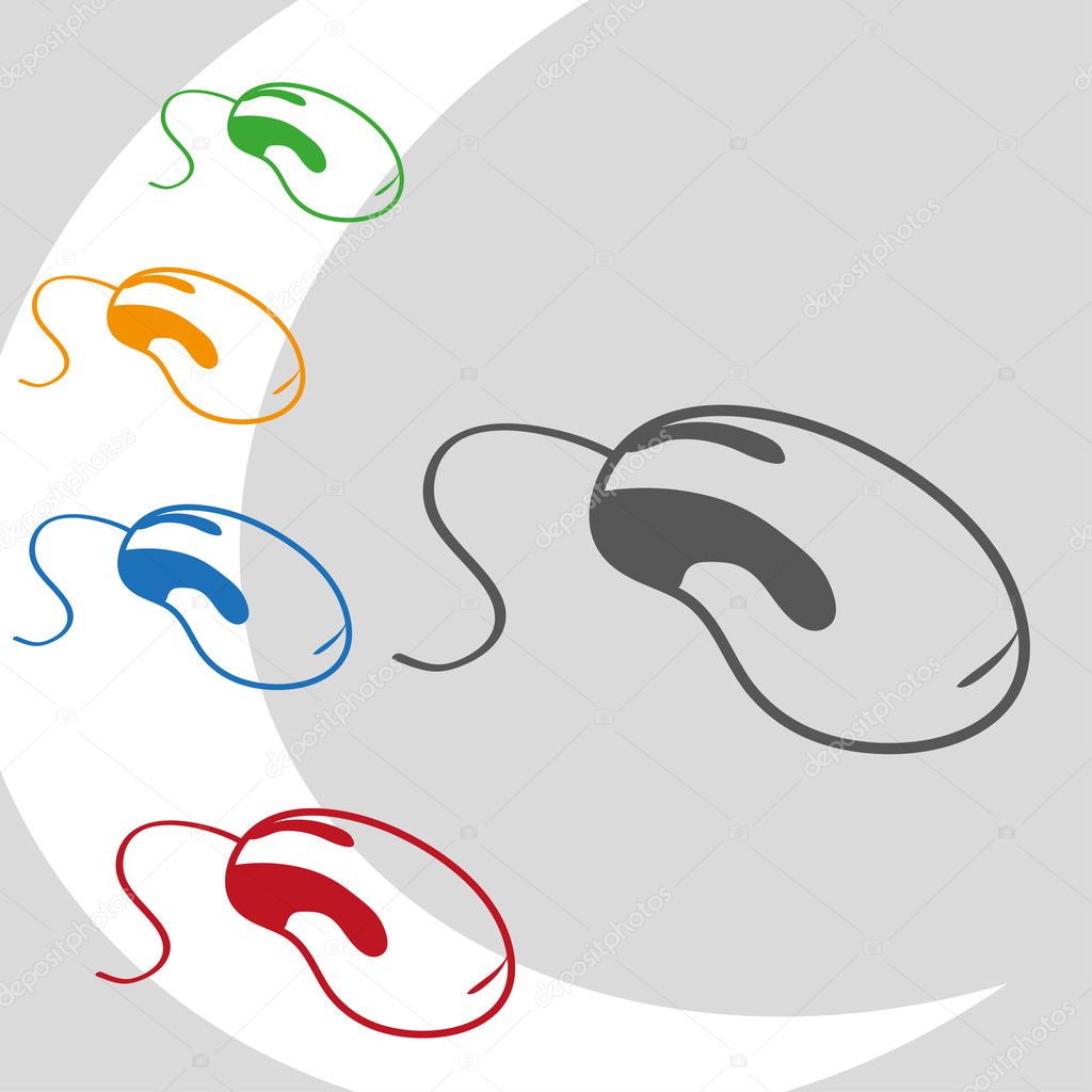 computer mouse logo