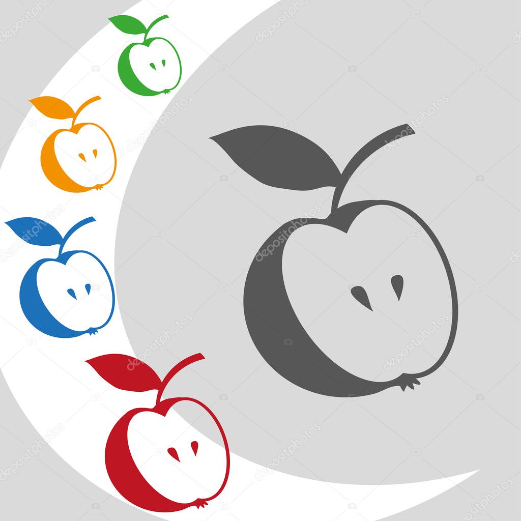 modern fruits logo