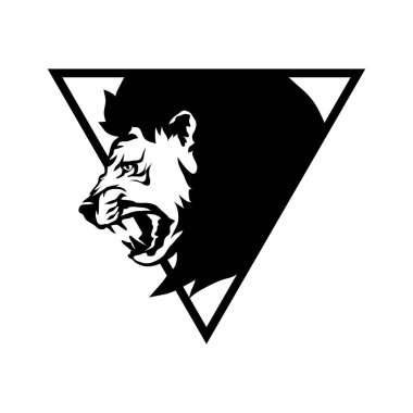 Tiger logo, illüstrasyon 