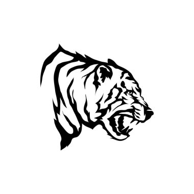 Tiger logo, illüstrasyon 