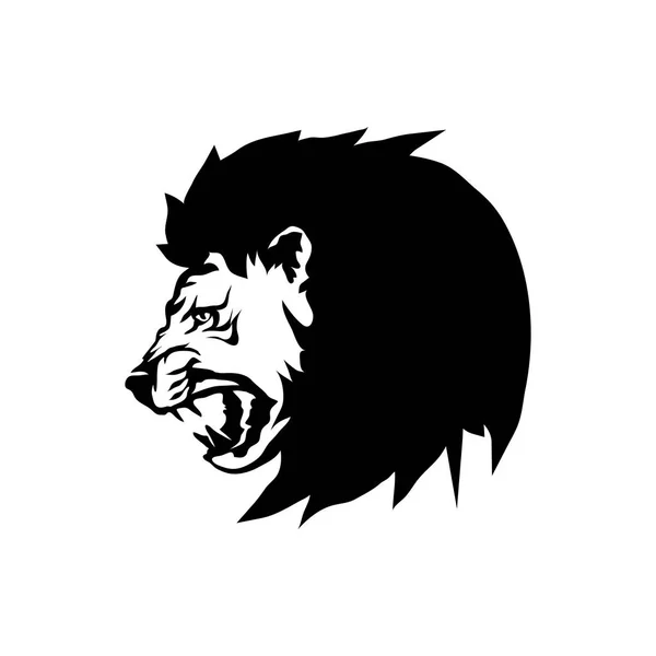 Логотип тигра, иллюстрация — стоковый вектор