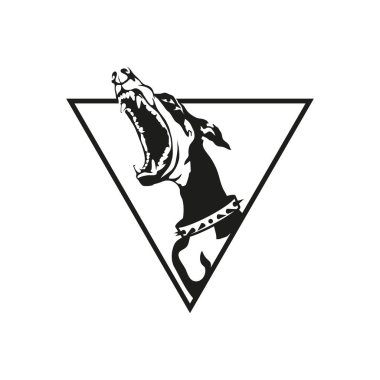 Doberman üçgen logosu