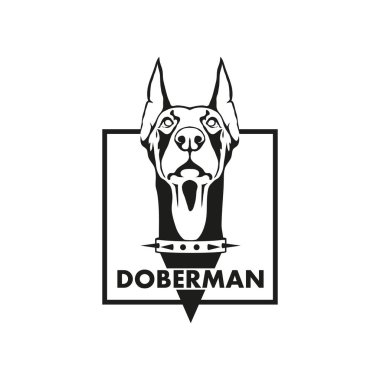 Doberman kare logosu