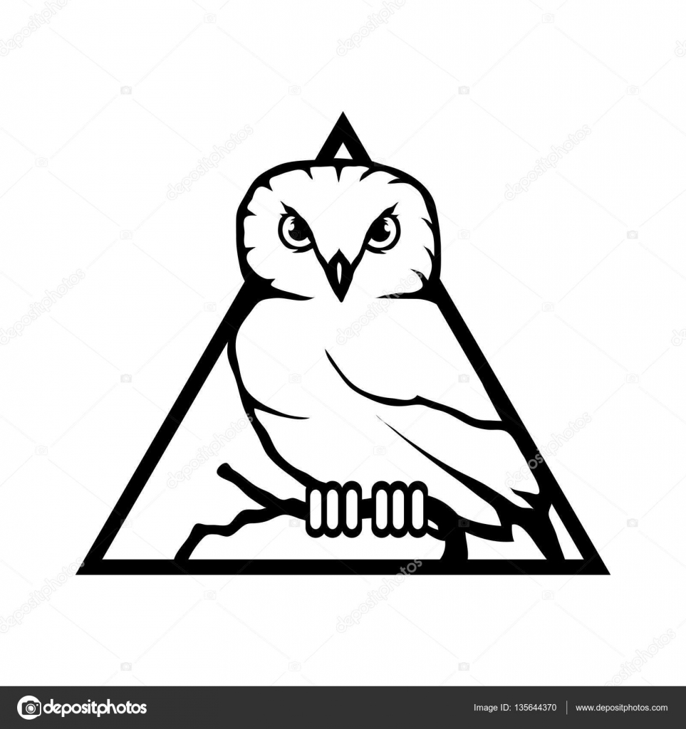 三角形のロゴのフクロウ ストックベクター C Korniakovstock Gmail Com 三角形のロゴのフクロウ ストックベクター C Korniakovstock Gmail Com