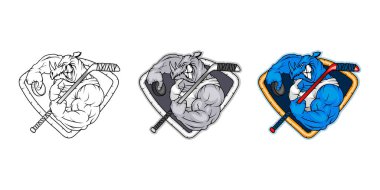 Hokey gergedan logosu