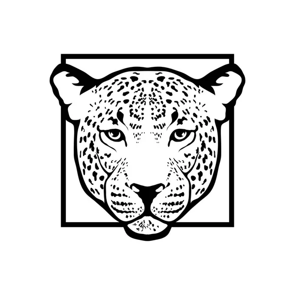 Logo grafico Gepard — Vettoriale Stock