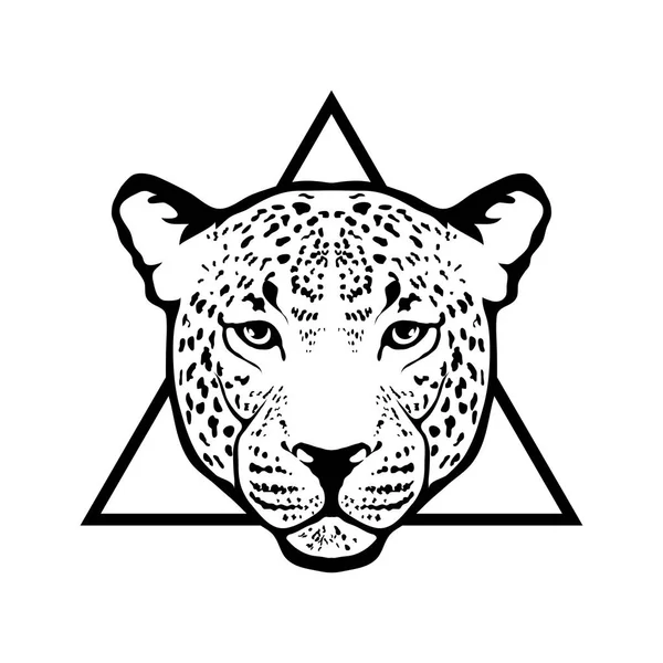 Graphic Gepard logo — ストックベクタ