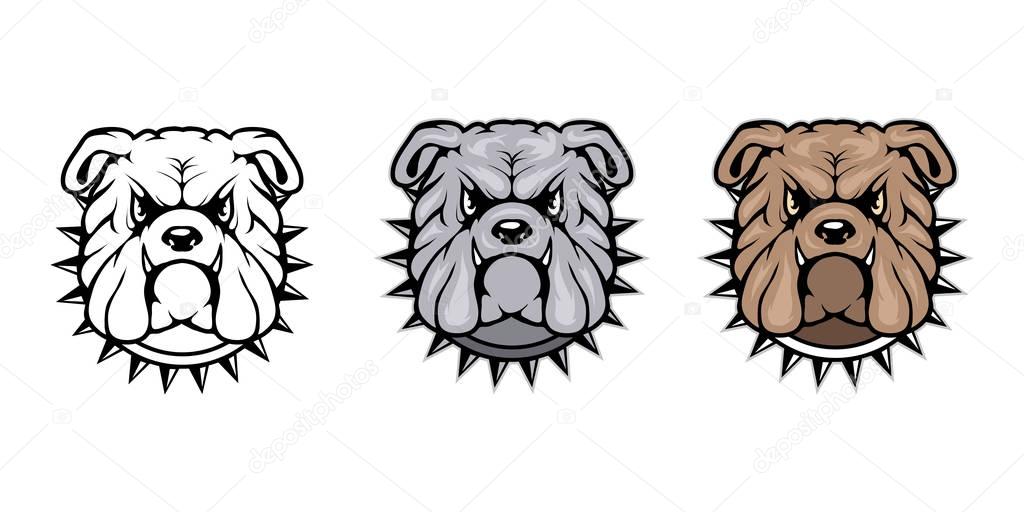 angry bulldog logo