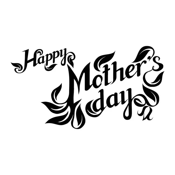 Κάρτα ημέρας ευτυχισμένων μητέρων — Διανυσματικό Αρχείο