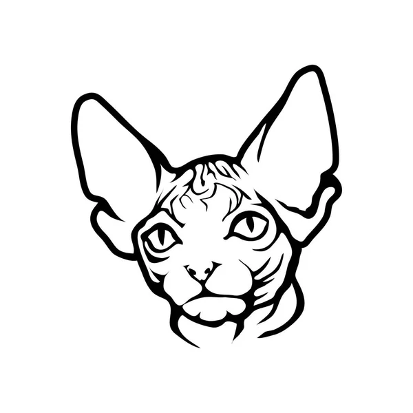 Cat logo, ilustrace — Stockový vektor