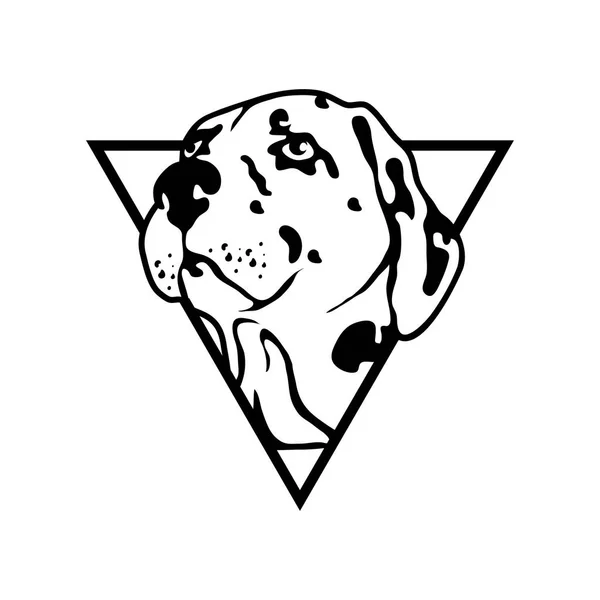 狗的标志插图 — 图库矢量图片