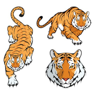 Tiger Logo şablonu