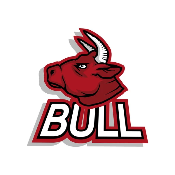 Logotipo do touro, ilustração —  Vetores de Stock