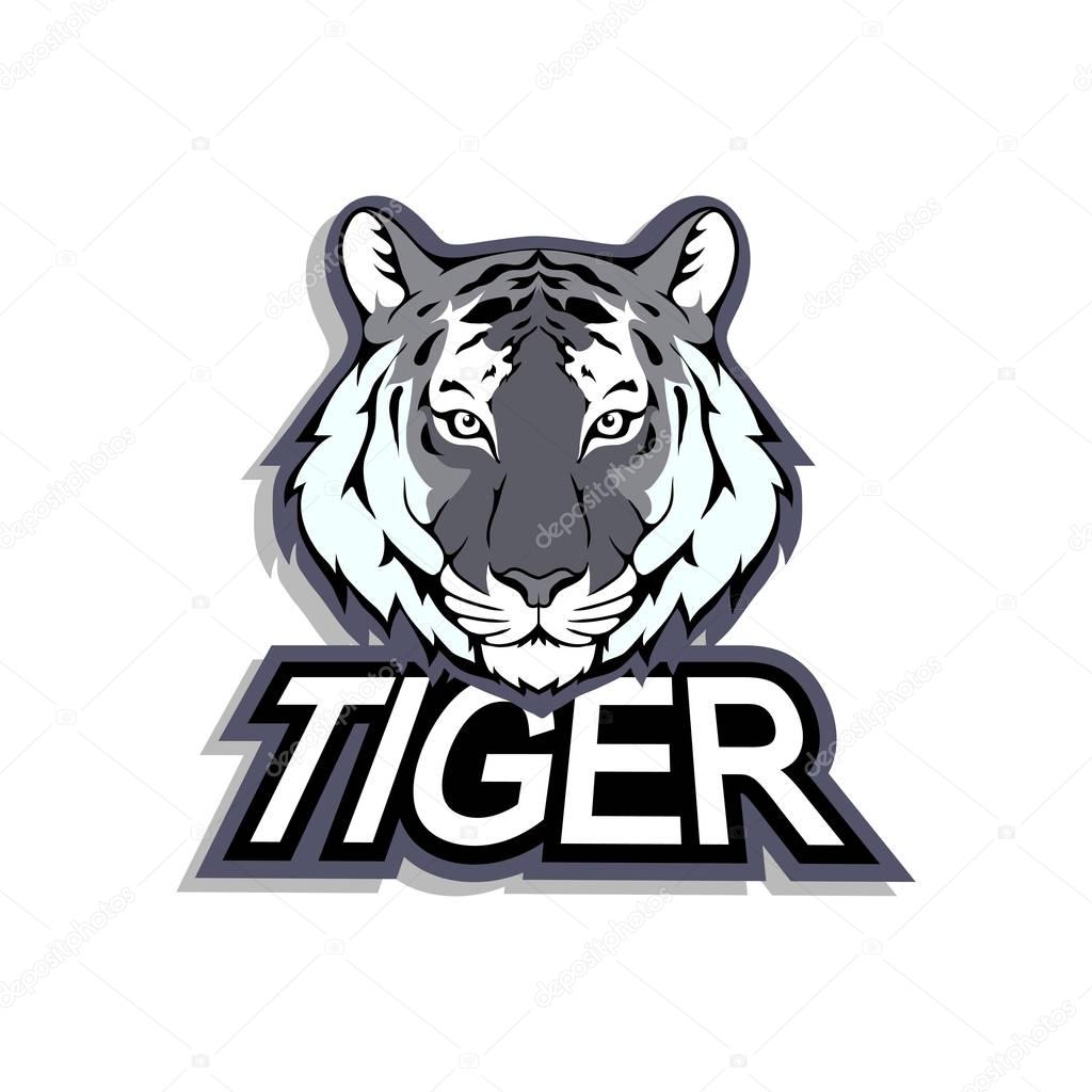 tiger logo, illustration 