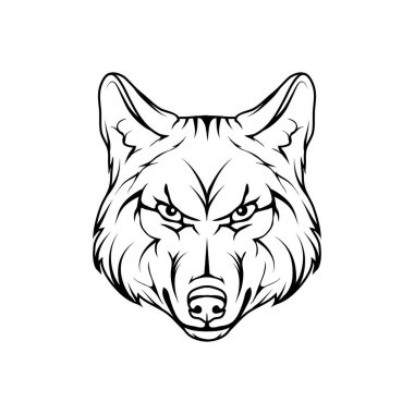 vahşi dog Head'a taslağını