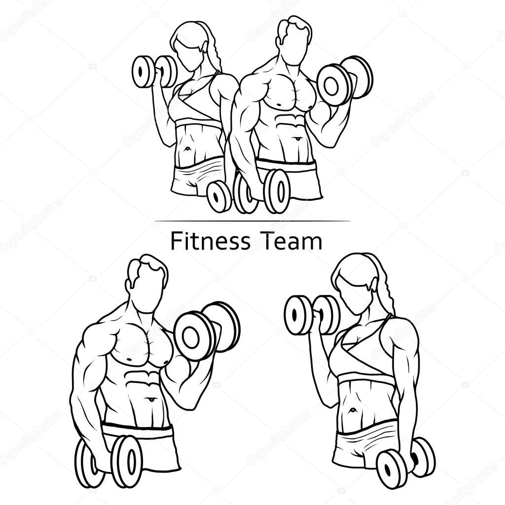 fitness team logo