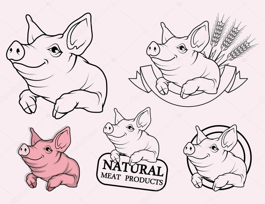 Farm animals logo