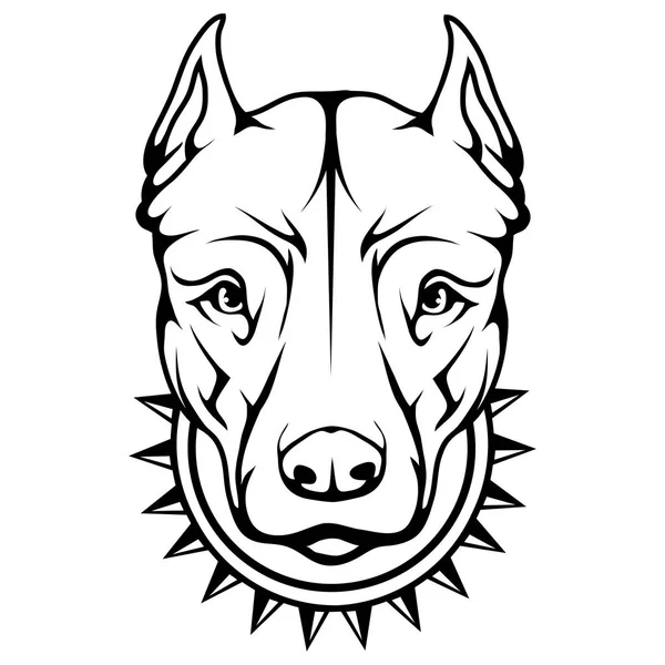 Boze hond logo — Stockvector