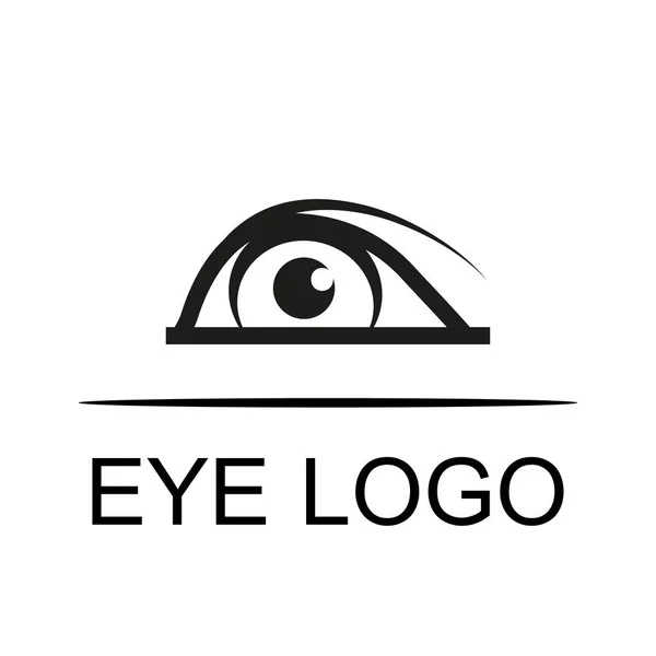 Плоская икона глаза — стоковый вектор