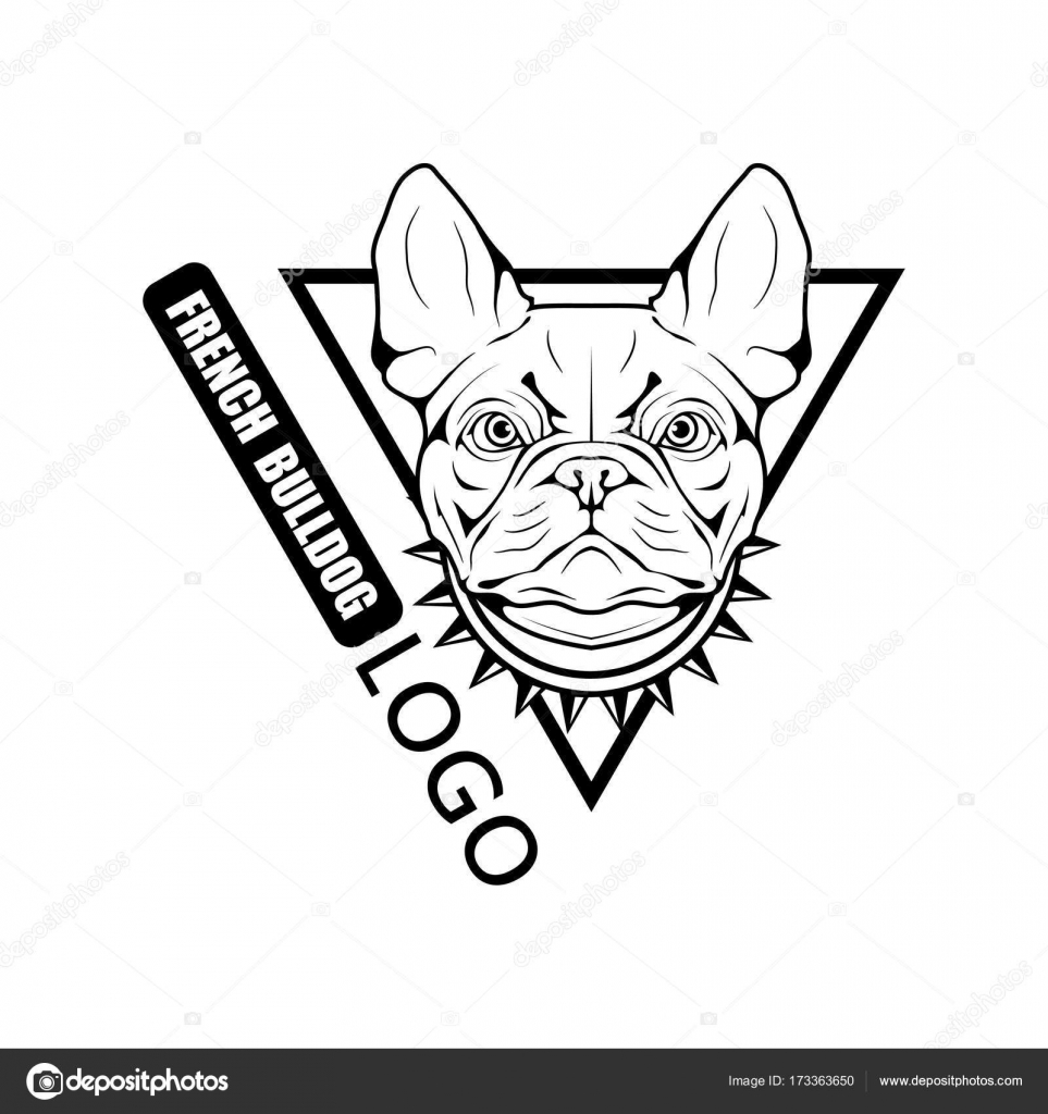 Logotipo bulldog francês Stock Vector by ©korniakovstock@gmail.com ...