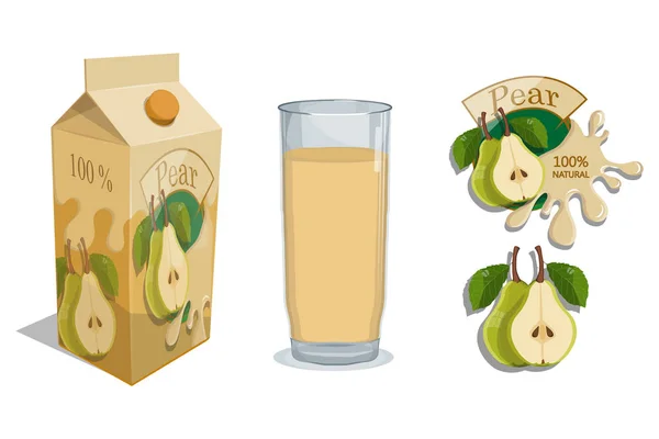 Логотип Fresh Juice Здоровый Напиток Сок Питательная Жидкость Экологически Чистый — стоковый вектор