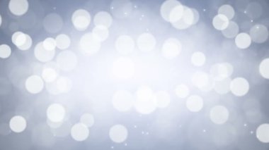 Soyut mavi bokeh arkaplanı.