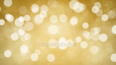 Soyut altın bokeh arkaplanı.