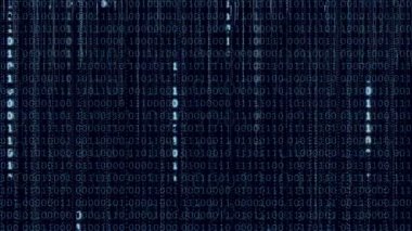 Mavi veri dijital ikili arka plan.