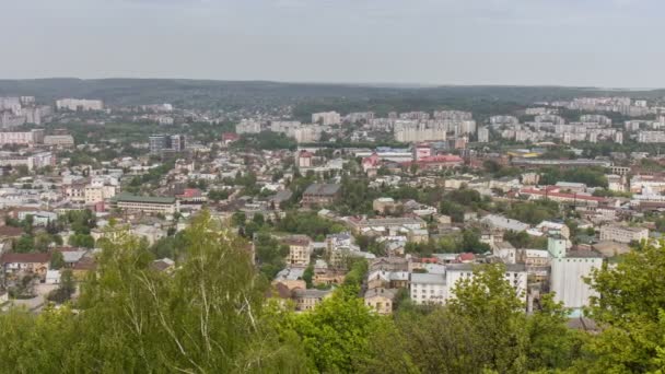 Lviv City Timelapce. — Stock Video